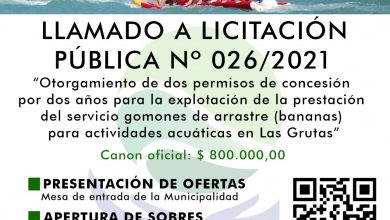 Photo of #LasGrutas | LICITACIÓN PÚBLICA PARA LA CONCESIÓN DE LAS “BANANAS”