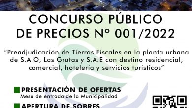 Photo of Llamado a Concurso Público de Precios por preadjudicación de tierras fiscales
