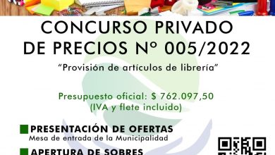 Photo of Concurso Privado para la adquisición de artículos de librería