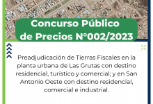Photo of #Tierras | Concurso Público de Precios para la preadjudicación de tierras fiscales en San Antonio Oeste y Las Grutas