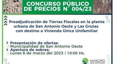 Photo of #Tierras | Concurso Público de Precios para la preadjudicación de Tierras Fiscales con destino a Vivienda Única Unifamiliar