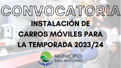 Photo of Abre la convocatoria para la instalación de carros móviles en la Temporada 2023/24